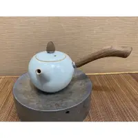 在飛比找蝦皮購物優惠-台灣豐子汝窯茶具 林德豐老師 側把壺 茶壺