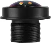 5MP Fisheye Lens,180° Wide Angle Universal Fixed Focus Lens with Home Protection Camera Lens, Quick Install, Superior ABS Material, for Baby Pet Monitoring
