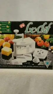 AS SEEN ON TV - LE CHEF MANUAL FOOD PROCESSOR. New. In box.