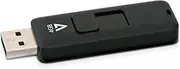 V7 VF24GAR-3N 4gb Flash Drive USB 2.0, Black