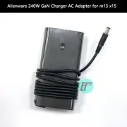 DELL Alienware 240W GaN Charger AC Adapter for m15 R4 R5 R6 x15 R1