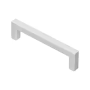 Kaboodle 96mm White Pasto Kitchen Handle