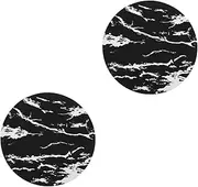 2pcs Non-Slip Mat Insulation Pad Induction Stove Mat Portable Induction Cooktop Kitchen Tabletop Mat Induction Protector Mat Induction Cooktop Pad Induction Burner Black