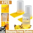 4x Beekeeping Beehive Water Feeder Bee Drinking Nest Entrance Beekeeper Tool AU