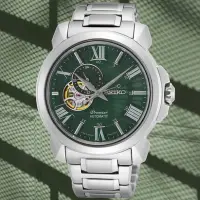 在飛比找Yahoo奇摩購物中心優惠-SEIKO精工 Premier開芯機械腕錶 母親節 禮物 (