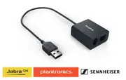 Yealink EHS40 Wireless Adapter Suits Plantronics Jabra Sennheiser Headsets