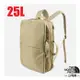 【美國 The North Face】輕量抗撕裂多功能後背包25L SHUTTLE 3WAY/電腦書包_卡其_2XXP