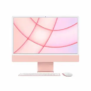 【Apple】S+ 級福利品 iMac 4.5K 24吋 M1 8核心CPU 8核心GPU 8GB 記憶體 256GB SSD(2021)