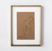 12" x 16" Woman Figural Sketch Framed Target Threshold™ designed Studio McGee