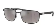 Ray-Ban RB3737CH Chromance 002/5J Men's Sunglasses Black Size 60