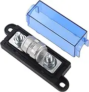 Class T Fuse with Block 500V DC 200 Amp Class T Fuse Holder for Inverters,Car Audio Systems(Pack of 1)
