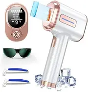 VivaEase Hair Removal Device, IPL Laser Hair Removal Device with 9 Levels, Perfect Laser Hair Removal System for Women/Men, Legs Bikini Face