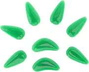 SWOOMEY Guzheng Fake Nails 8pcs Set String Instrument Accessories Finger Protectors Ergonomic Curve