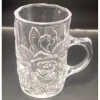 在飛比找蝦皮購物優惠-(全新現貨)Lucky glass 日本製造 玫瑰花雕刻杯 
