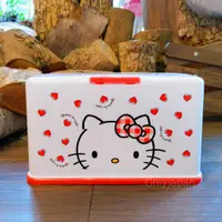 在飛比找樂天市場購物網優惠-真愛日本 凱蒂貓kitty 愛心白 掀蓋面紙收納盒 面紙盒 