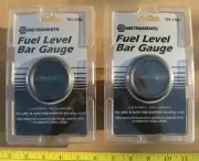 2) NAPA 2" Bar Fuel Level Gauge AMC Sunpro Sending Units 701-1762 CP7583 CP7591