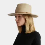 Tilley Jasper Wool Hat Bone Cream Tan 100% Wool Felt NWT Size M