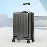 Slimbridge 26"Luggage Trolley Travel Suitcase Set TSA Front Opening Hard Case