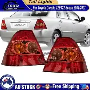 Pair L&R Tail Light Rear Lamp For Toyota 2004-2007 Corolla ZZE122 Sedan AU (for: Toyota)