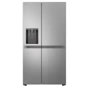 LG 641L Side by Side Fridge in Stainless Finish, Non-Plumbed GS-N599PL