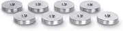 R20X7 Slim Solid Aluminium Speaker Spike Pads 20mm - Set of 8pcs