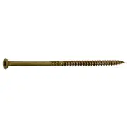 12 x 5" Star Drive Tan Deck Saberdrive Screws 3 lb. Box (117 pcs.)