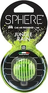 Little Joe Sphere Jungle Rain Scented Car Air Freshener