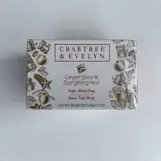 Crabtree & Evelyn Ginger Spice and Everything Nice Soap 2 Bars 7oz NEW