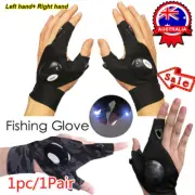 Finger Glove with LED Light Flashlight Gloves Outdoor Gear Rescue Night FishinSW