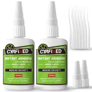 Super Glue Liquid Instant Clear Cyanoacrylate Medium Viscosity Adhesive, Food Sa
