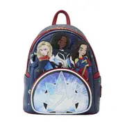 The Marvels (2023) - Group Symbol Glow Leather Mini Backpack