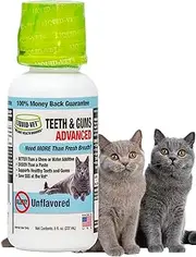 Liquid-Vet Feline Teeth & Gums Advanced Formula, Unflavored, 8 oz