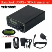 HamGeek USDX+ 3W-5W QRP SSB/CW HF Transceiver 8-Band SDR Upgraded Power Adapter