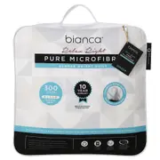 Bianca Relax Right Pure Microfibre Quilt 300gsm Home Bedding White