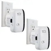 2 Pack Dartwood Wireless-N WiFi Extender Eliminate Wifi Dead Zones