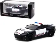 Aston Martin DBS Superleggera "Seacrest County Police" Black 1/64 Model