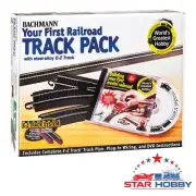 Bachmann 44497 STEEL ALLOY FIRST RAILROAD TRACK PACK (HO SCALE)
