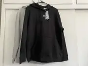 Adidas Originals Adicolor Essentials Fleece Hoodie, Black IA6420 Women's NWT