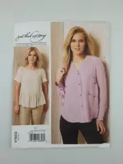 Vogue Sewing Pattern 1503 V1503 Misses Top Pattern R Comey Size 16-24 NEW