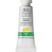 Winsor & Newton 14ml Designers' Gouache Opaque Watercolour Cadmium Free Lemon S4