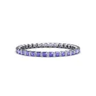 TriJewels Tanzanite Womens Eternity Ring Stackable 1.27 ctw* 14K Gold JP:33369