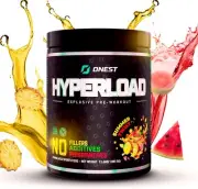 Onest Hyperload Pre Workout Supplements 387.5g | 25 Servings Workout Powder f...