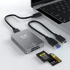 Sony CFexpress Type A&SD Card Reader High-Speed Dual Slot USB 3.2-For Cameras/PC