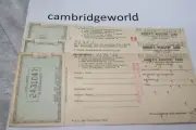 Leitz Leica owner's registry cards UNFILLED 3 PC NEW OLD TYPE w/ SERIAL NUMBERS