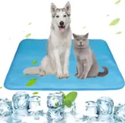 Pet Dog Cooling Mat Non-Toxic Cool Pad Pet Bed For Summer Dog Cat Puppy Sz M NEW