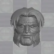 Ultimate Xmen Wolverine v3 custom head for Marvel Legends & other action figures