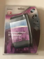 NEW! RadioShack Video Component Adapter RF Modulator 15-2526 For Older TVs READ!