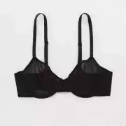Aerie Smoothez Full Coverage Bra Black 36D New