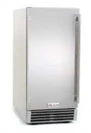 Blaze 50lb 15" Outdoor Ice Maker w/ Gravity Drain, BLZ-ICEMKR-50GR