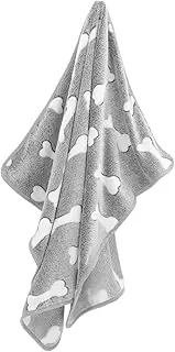 TOGEVAL Coral Fleece Pet Blanket for Dogs Cats Warm Thickened Throw Blanket for Cozy Sleep for Sofas Beds and Pet Crates Bone